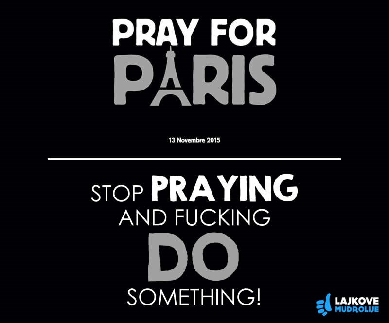 DOSTA PATETIKE: Bog vam je dao mozak, ruke i noge, upotrijebite ih!