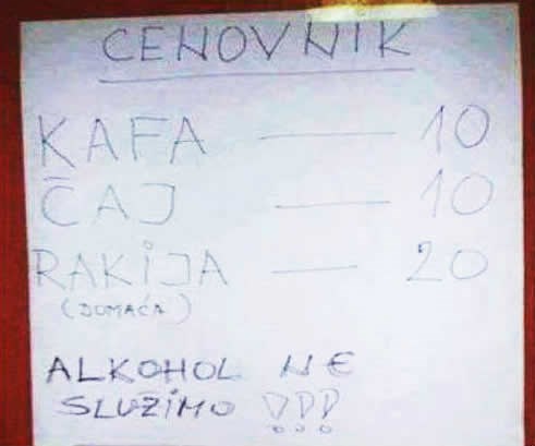 Služe rakiju, ali alkohol ne: Logično, rakija je lijek!