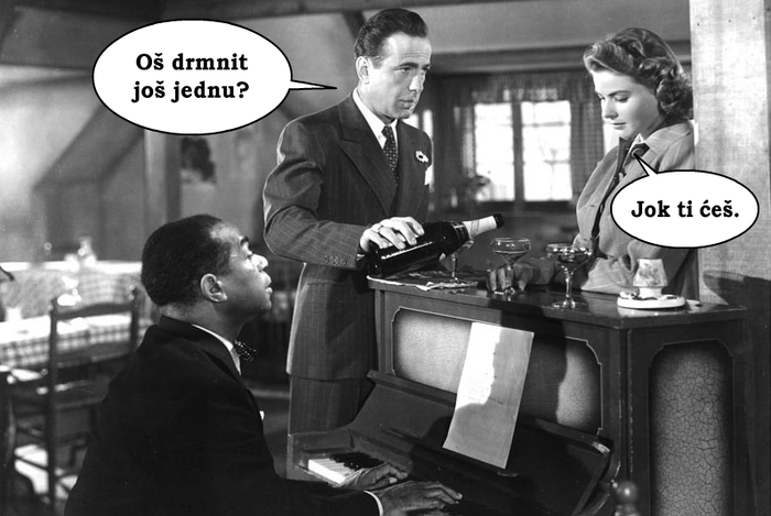 Da je "Casablanca" snimana u Hrvatskoj