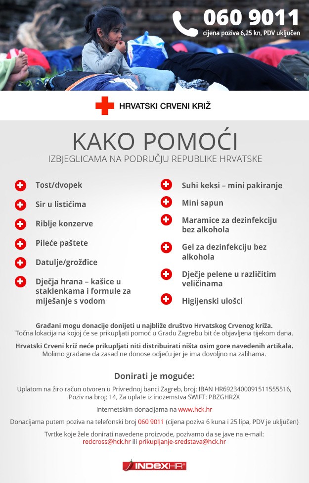 Uključite se, pomozite kako možete!