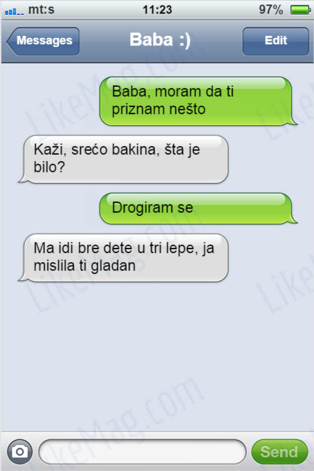 HIT SMS: Brutalno prepao babu!