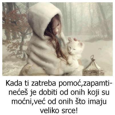 Pomoć pružaju mali ljudi velikog srca, a ne "kameni" lovaši