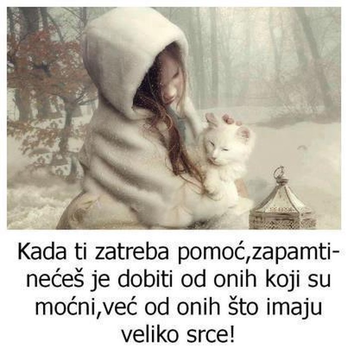 Pomoć pružaju mali ljudi velikog srca, a ne "kameni" lovaši
