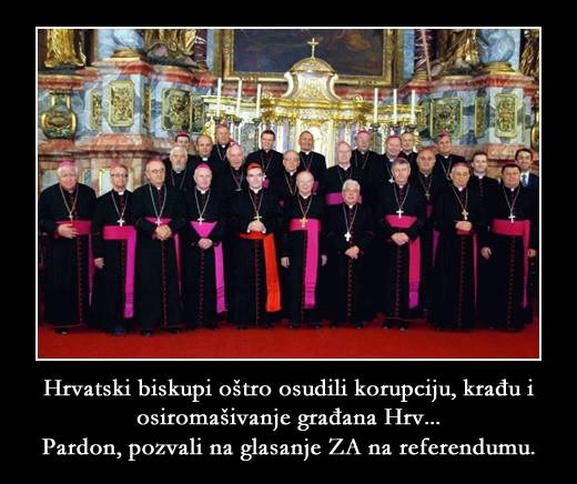 Crkva brani narod od siromaš.. ovaj, huška na diskriminaciju