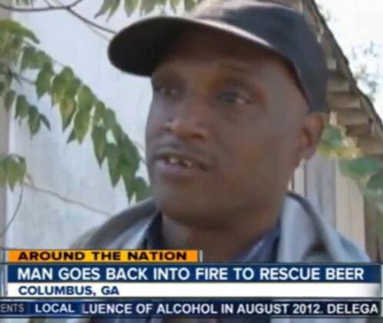 Ima nade za ljude: Vratio se u požar spasiti - pivo