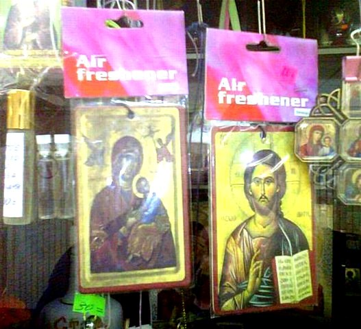 Isus i Marija kao "borići" za auto?