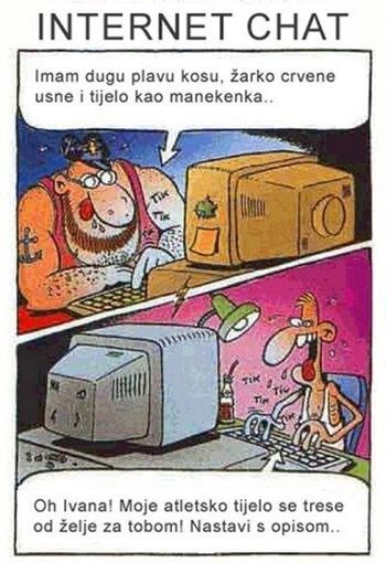 Dok se skrivaju iza kompa, svi su seks bombe