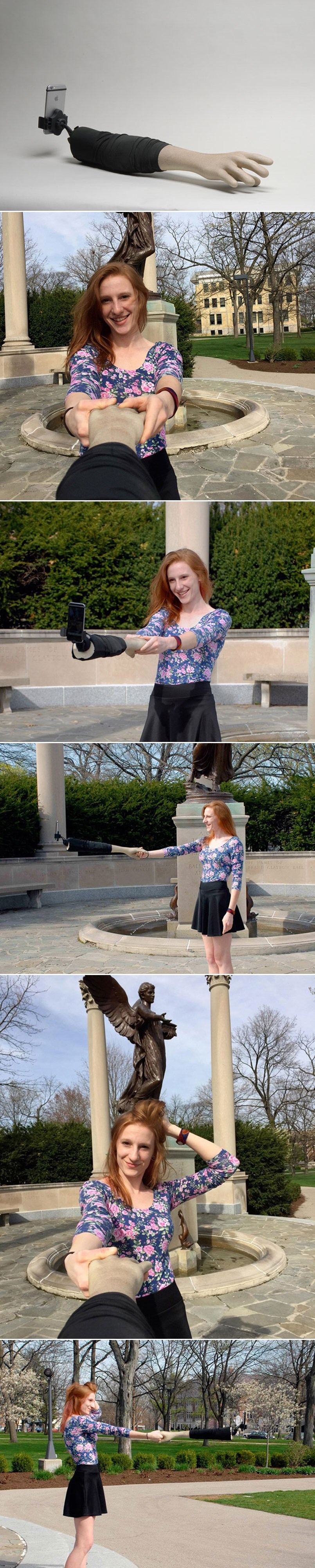 Galerija: Odvratan selfie-stick u obliku ruke je točka na "i"