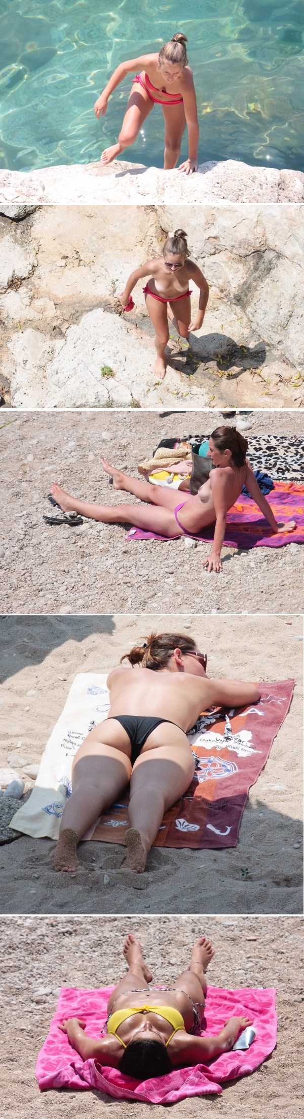 Kupačice uživale na dubrovačkoj plaži Banje