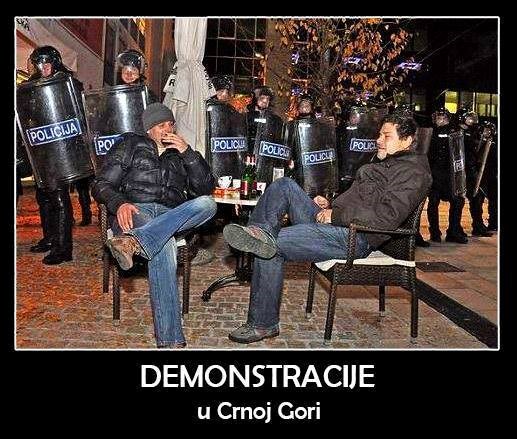 Crna Gora na nogama!