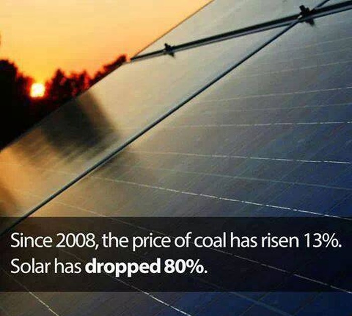 Cijena ugljena raste, solarna energija sve jeftinija