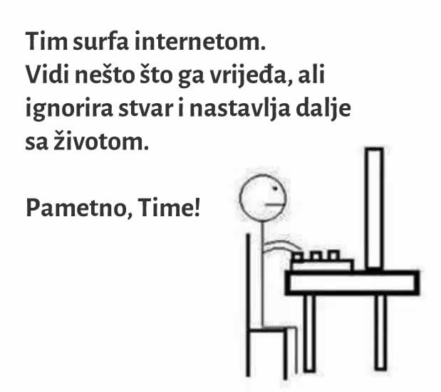 Kako pametni ljudi čuvaju živce na internetu