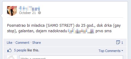 Gledao bi isključivo hetero mladiće - gay STOP!