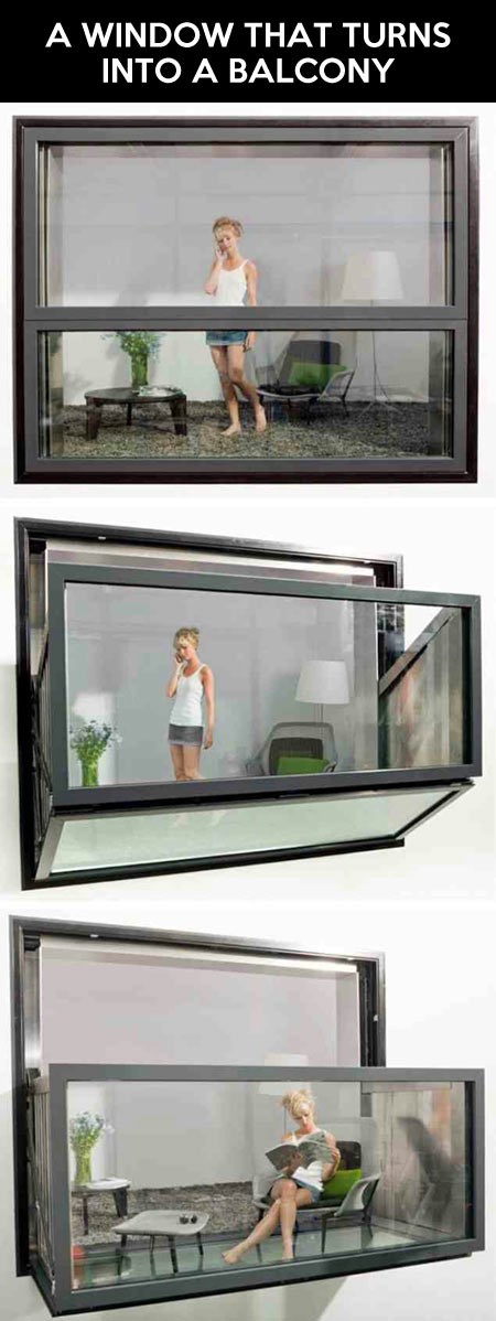 Prozor koji se pretvara u balkon