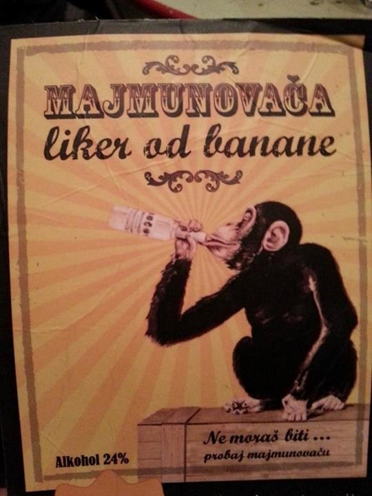 Jeste probali majmunovaču?