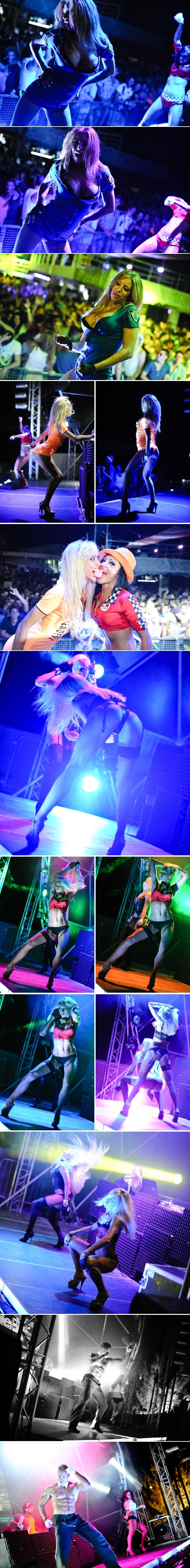 Vrući ples na Zrću: "Policajki" ispali "organi reda"