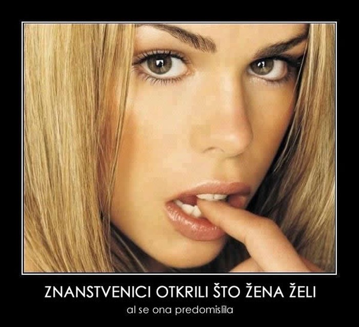 Senzacija: Otkriveno što žene žele