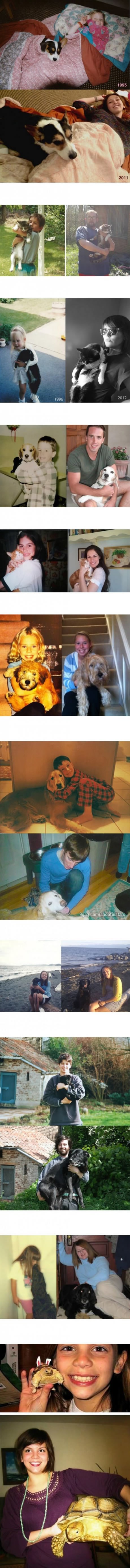 Odrastanje s ljubimcima: Duge godine s najdražim živinama