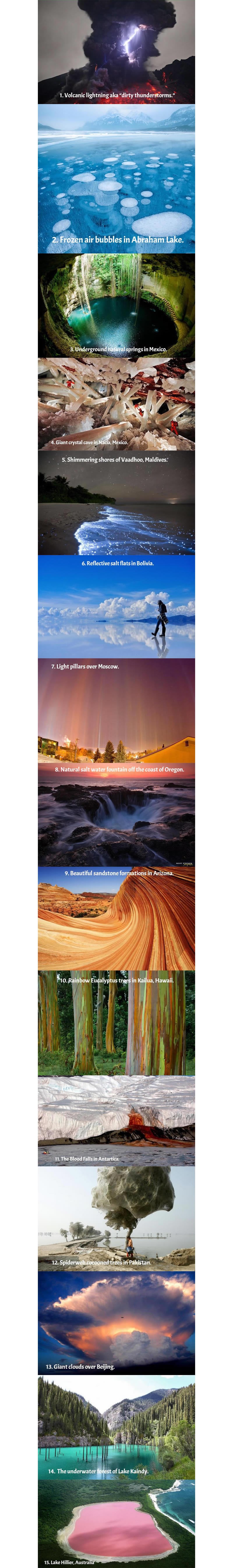 GALERIJA: Samo jedan planet, a toliko ljepote na njemu