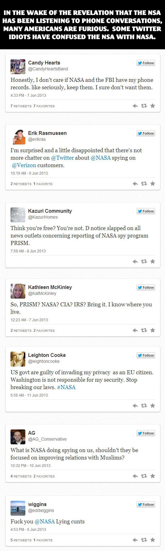 NASA postala američki neprijatelj broj 1.