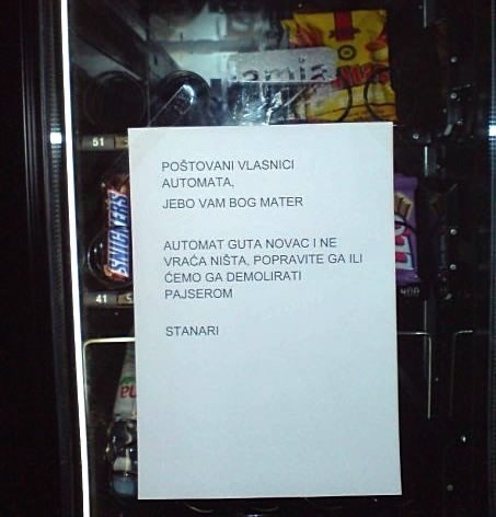 Balkanci uvijek ravno u glavu