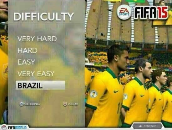 FIFA15: "Brazil" najlakši nivo u igrici