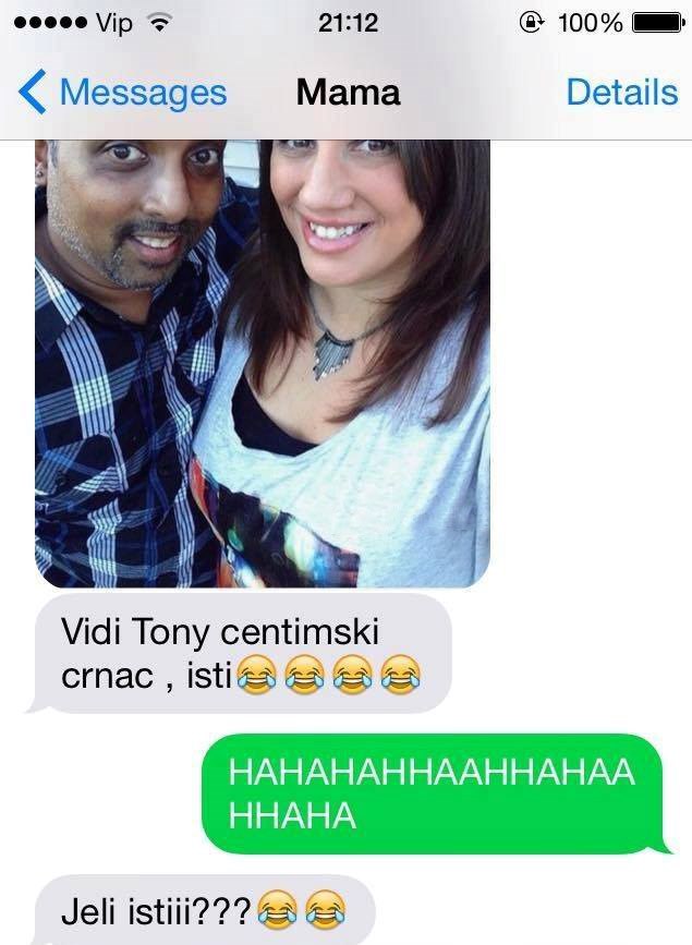 Mama je upoznala tamniju verziju Tonyja Cetinskog, morala se slikati s njim i pokazati ga djetetu!