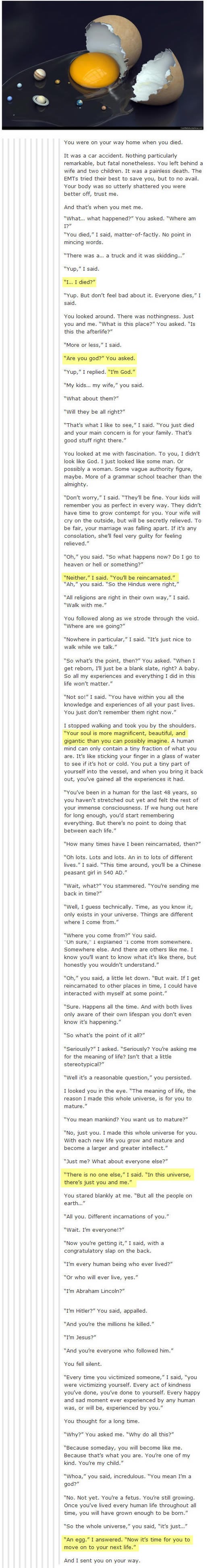 Reinkarnacija, pakao ili raj? Drugačiji pogled na boga