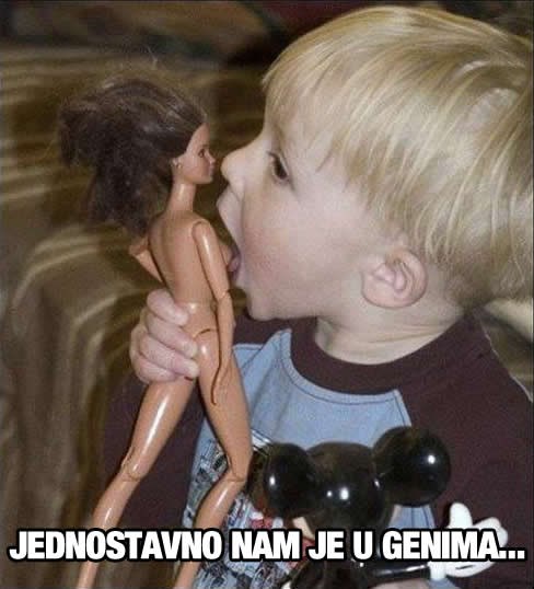 Dečki su dečki: Kriva je genetika