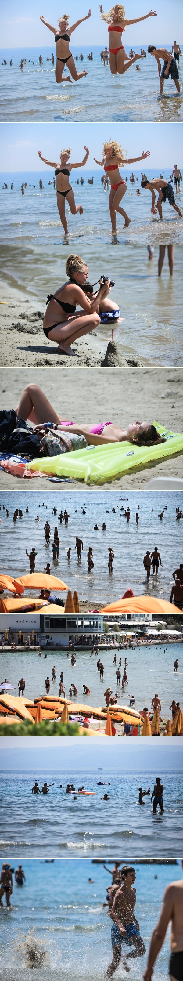 Ljetne radosti na splitskim Bačvicama