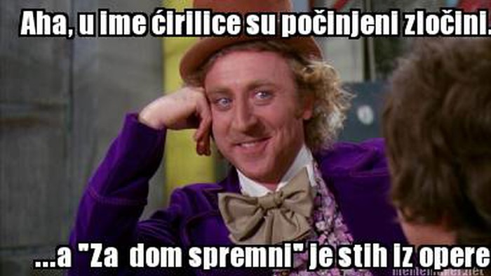 Mrzimo cijelo jedno pismo, ali poznati uzvik je "opera"?