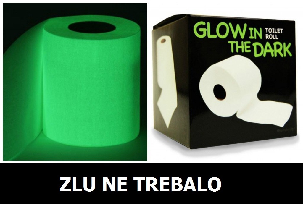Svjetleći guz-papir ...