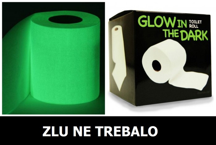 Svjetleći guz-papir ...