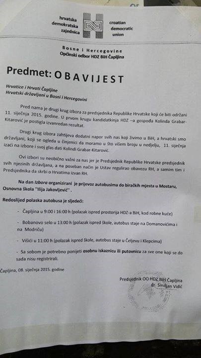 Nema izbora - samo naređenja