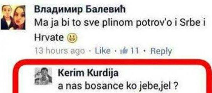 On bi sve Srbe i Hrvate otrovao plinom!