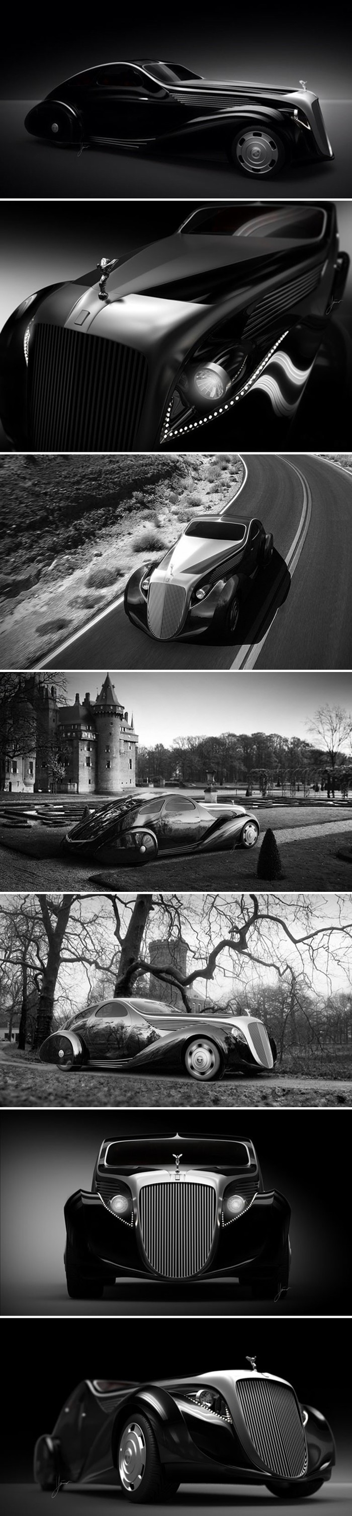 Auto pornjava: Rolls Royce Jonckheere Aerodynamic Coupe II