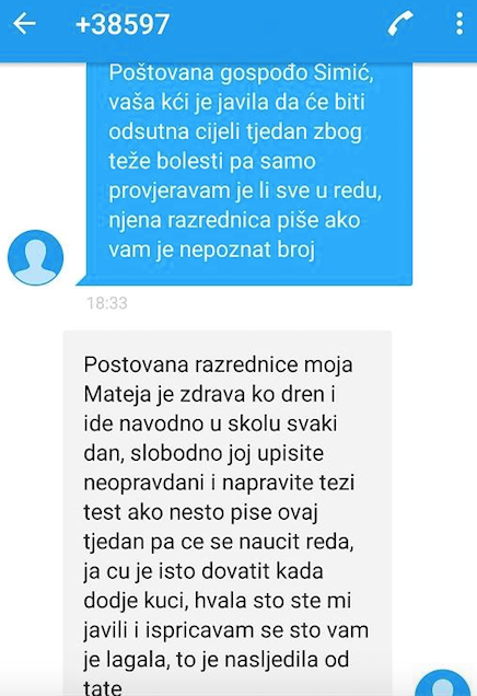 APSOLUTNI HIT: Iskreni odgovor majke razrednici njenog djeteta