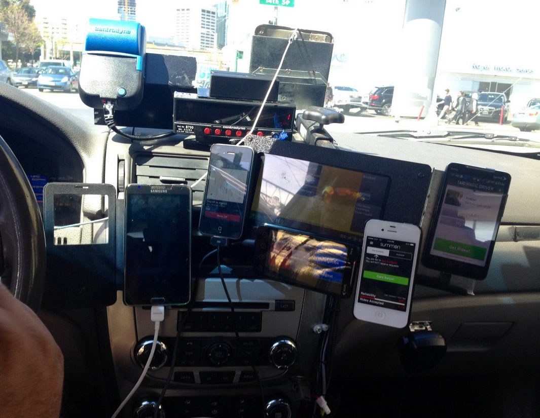 Taksisti poludjeli za gadgetima