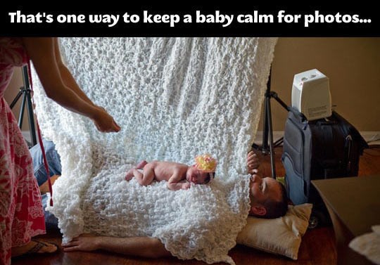 Ovako se bebači umiruju za fotkanje