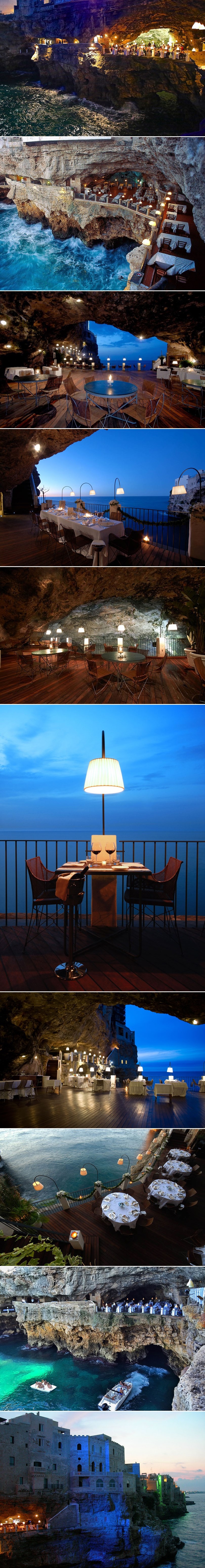 Romantika na kvadrat: Talijanski restoran u spilji uz more oduzet će vam dah