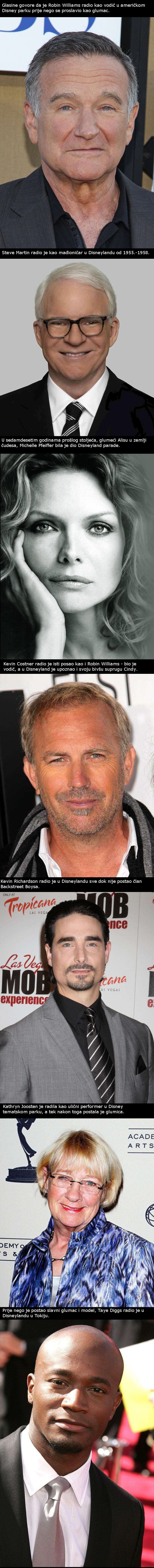Ove poznate osobe svoju su karijeru započele u Disneylandu