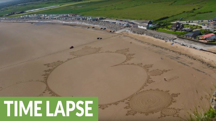 VIDEO: Kako je ovo moguće?! Pogledajte što je ovaj umjetnik napravio na plaži