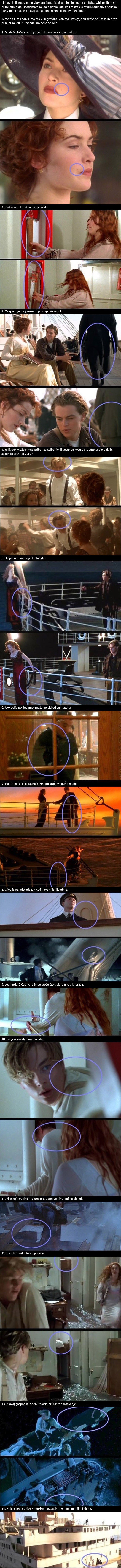 TITANIK PUN GREŠAKA Pogledajte nelogične detalje koji nikada niste primijetili! 