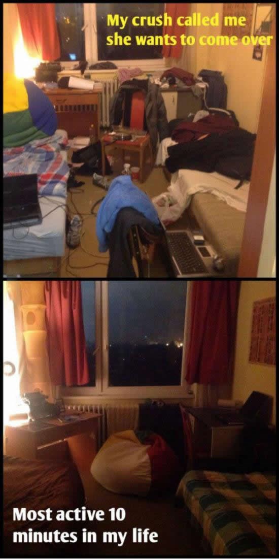 Kako natjerati muškarca da počisti stan?