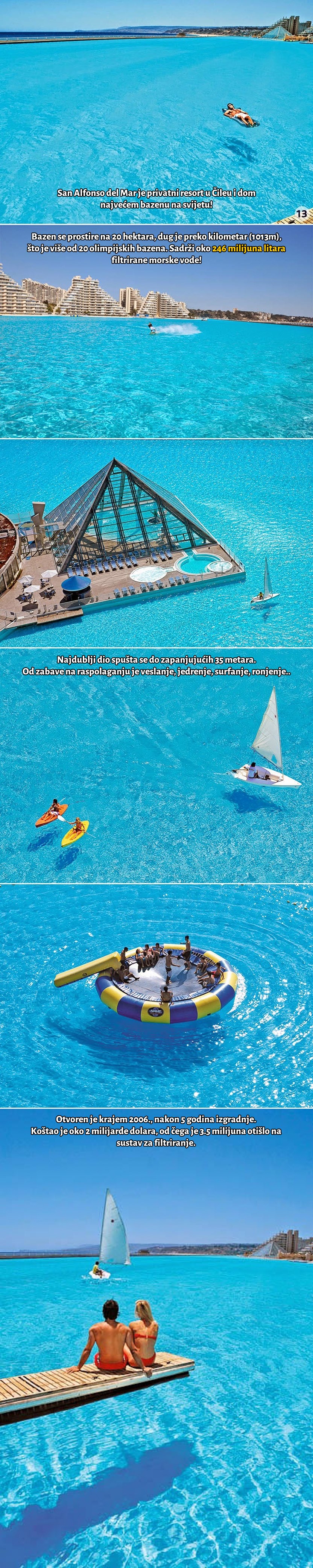 GALERIJA: Najveći bazen na svijetu!