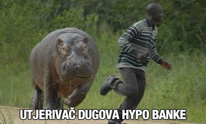Utjerivač dugova Hypo banke došao pojesti dužnika