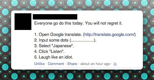 Kad Japanci zapjevaju: Google Translate bend