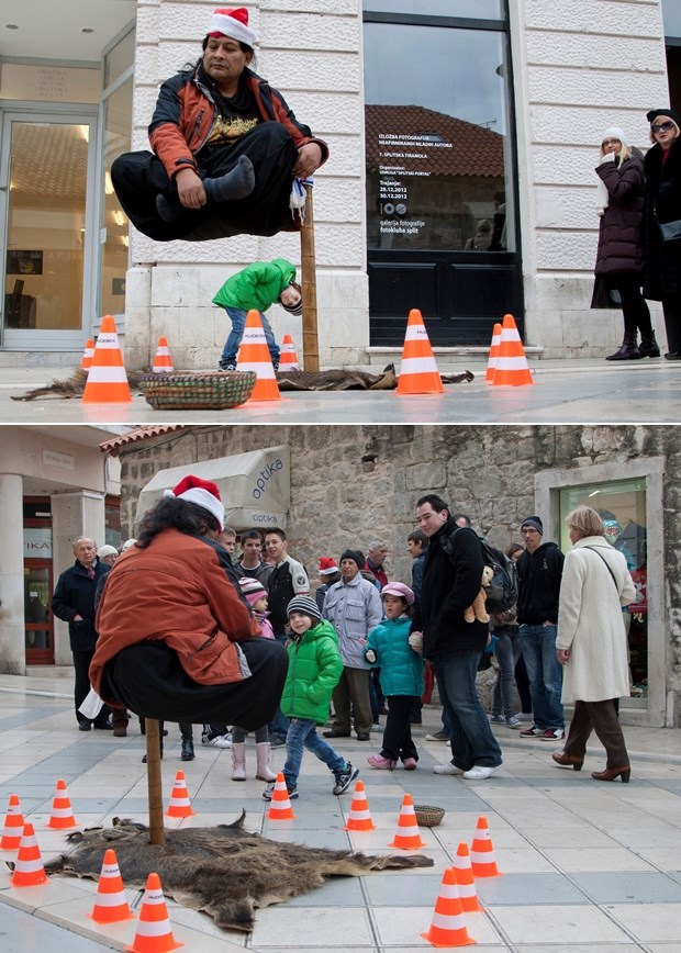 Levitiranjem oduševio Splićane