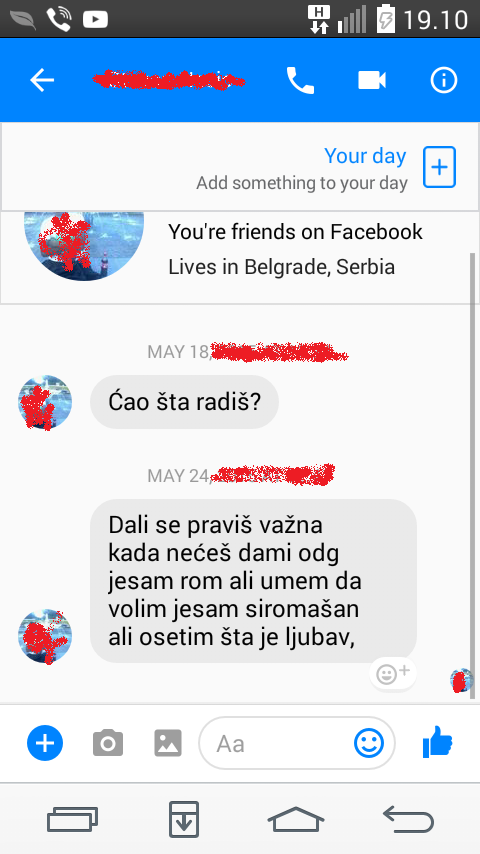 Nije mu odgovorila na poruku, a onda joj je napisao nešto potpuno slatko i iskreno
