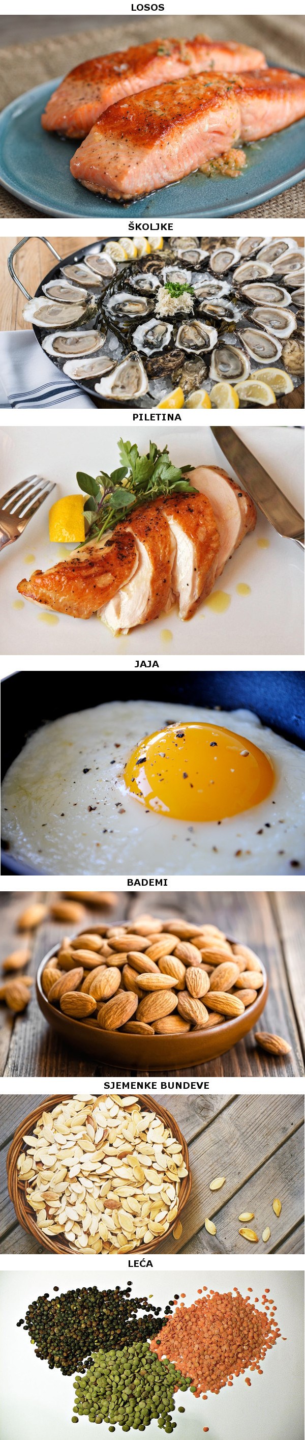 Konzumacijom ove hrane vaša će kosa brže rasti